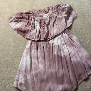 Lavender Tye die romper